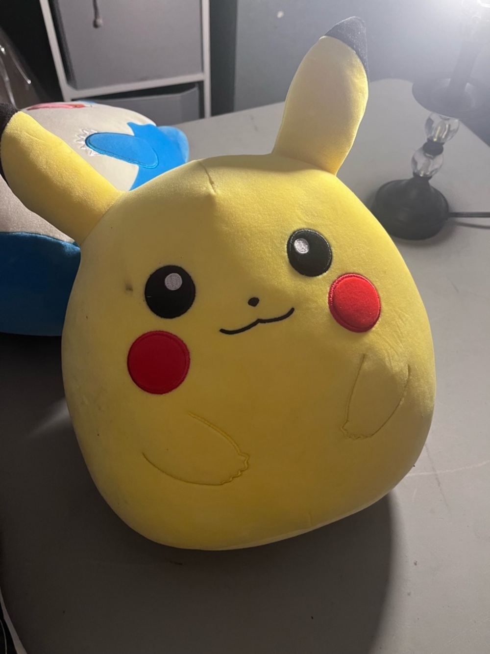 Plush Yellow Pikachu-Inspired Kids Toy